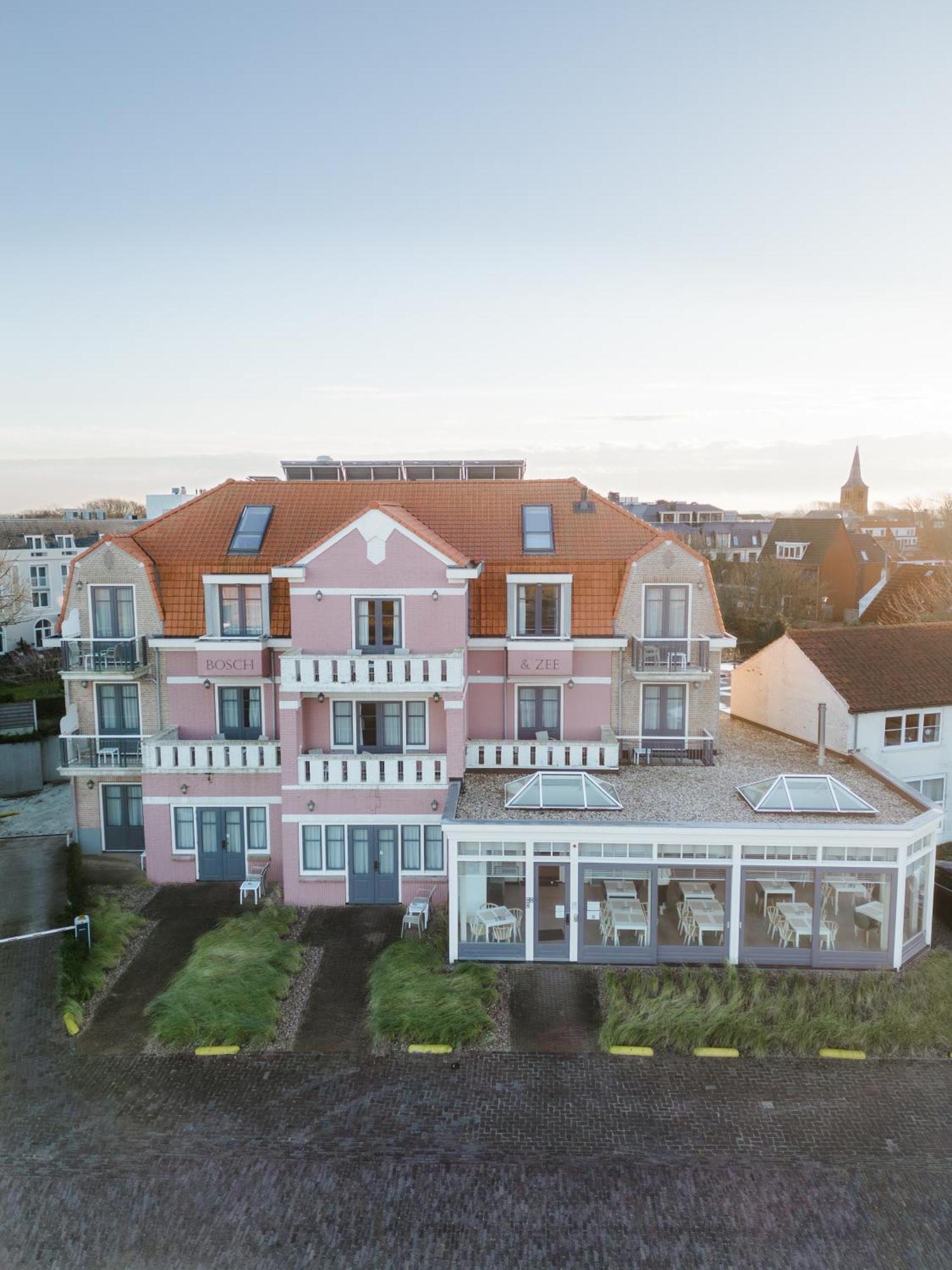 Hotel Bosch En Zee Domburg Bagian luar foto